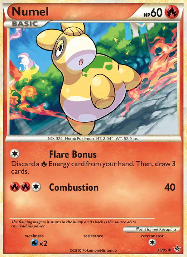 Carta Numel 35/95 de Unleashed