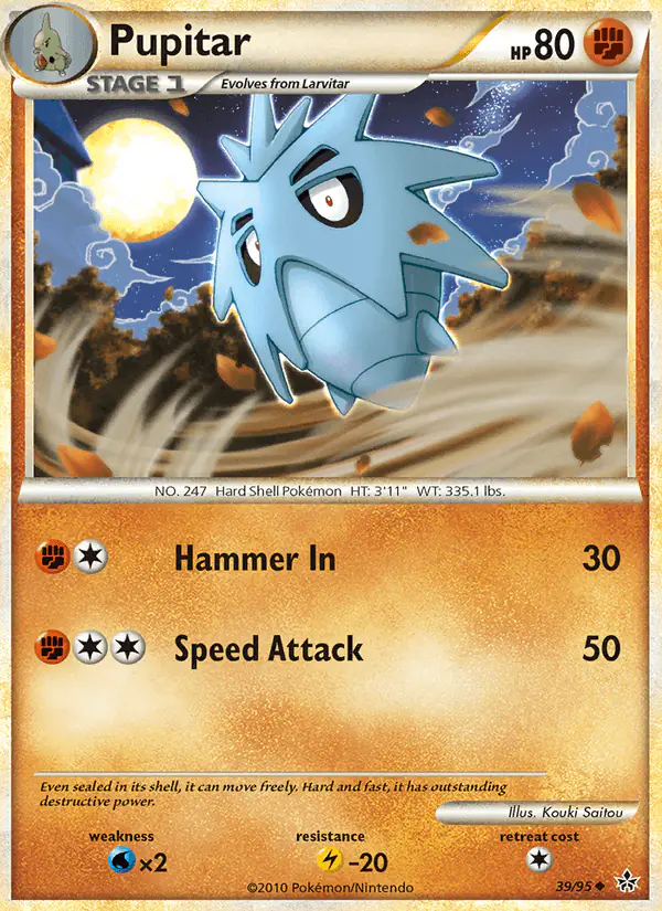 Carta Pupitar 39/95 de Unleashed