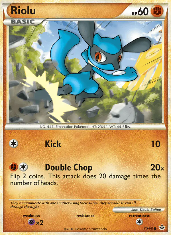 Carta Riolu 60/95 de Unleashed