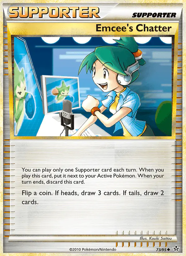 Carta Emcee's Chatter 73/95 de Unleashed