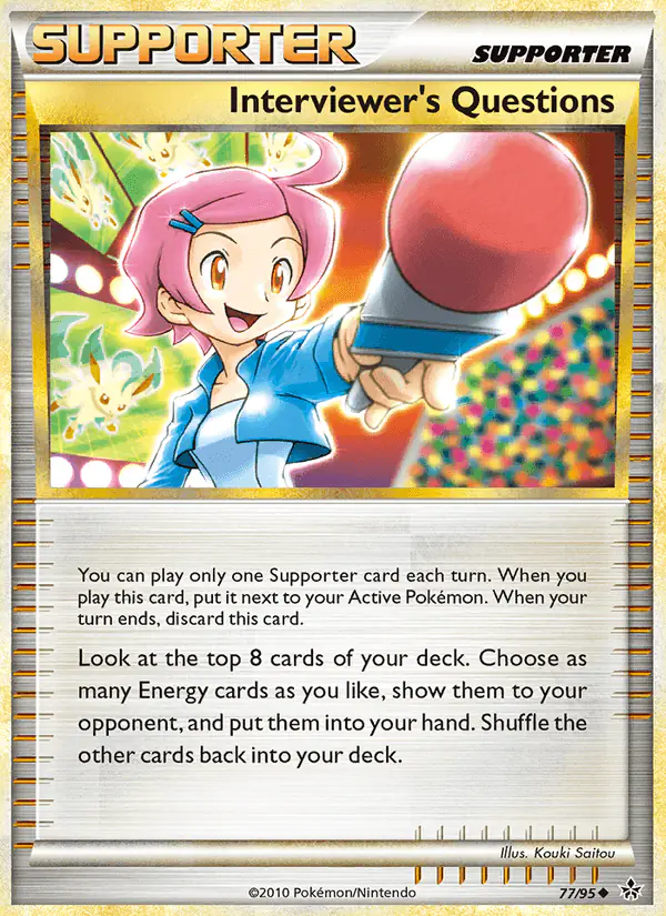 Carta Interviewer's Questions 77/95 de Unleashed