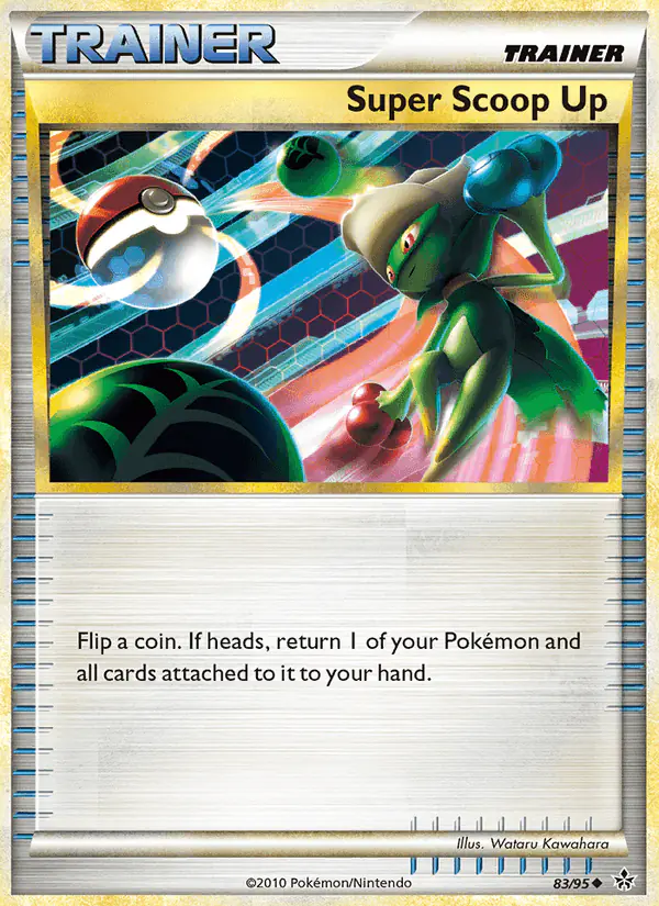 Carta Super Scoop Up 83/95 de Unleashed