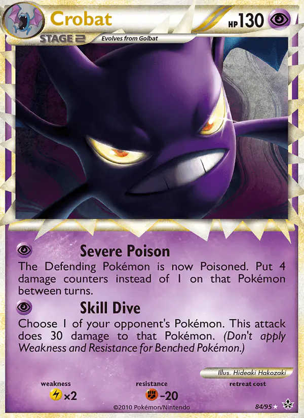 Carta Crobat 84/95 de Unleashed