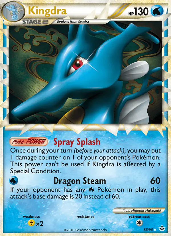 Carta Kingdra 85/95 de Unleashed