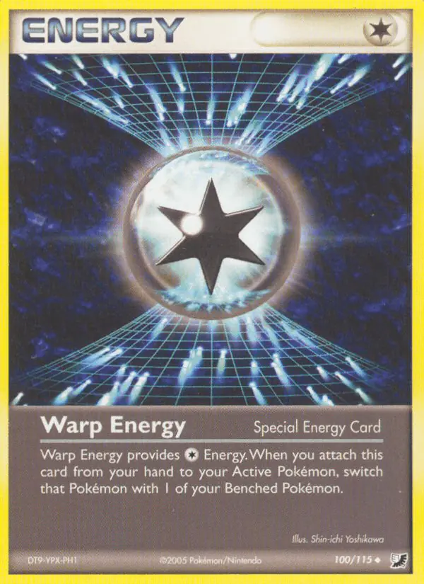 Carta Warp Energy 100/115 de Unseen Forces