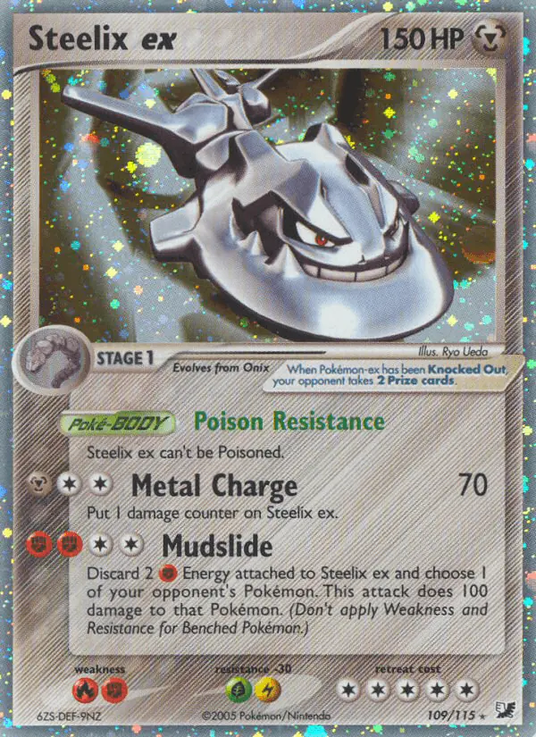 Carta Steelix ex 109/115 de Unseen Forces