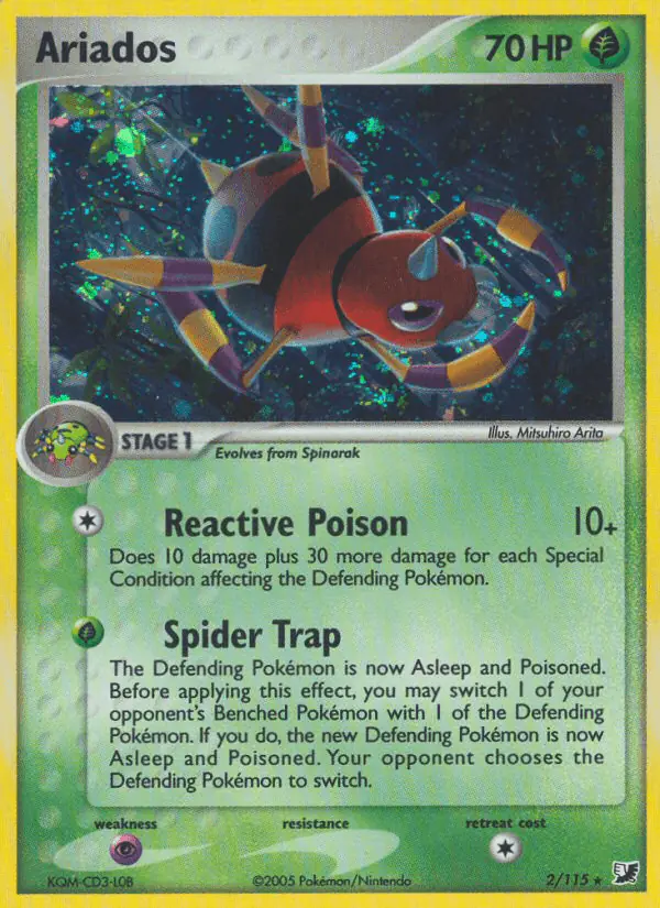 Carta Ariados 2/115 de Unseen Forces