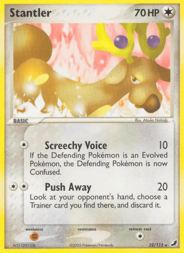 Carta Stantler 32/115 de Unseen Forces