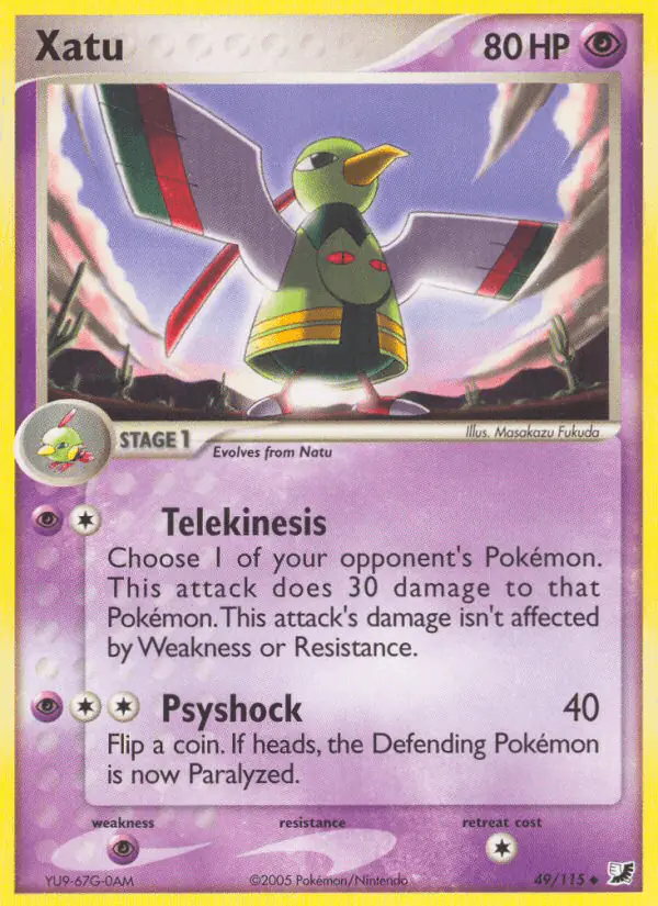 Carta Xatu 49/115 de Unseen Forces