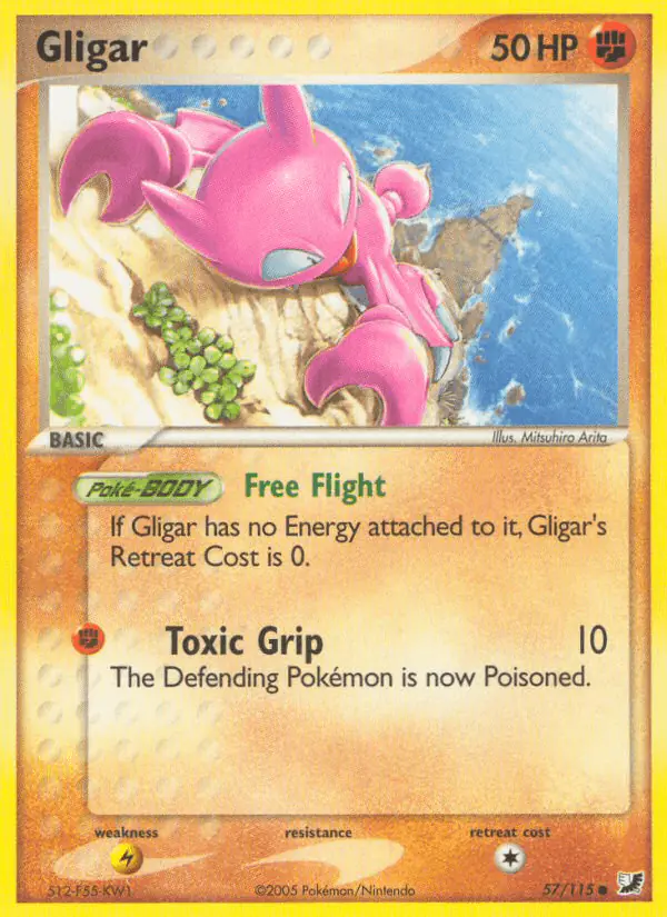 Carta Gligar 57/115 de Unseen Forces
