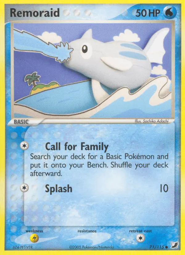 Carta Remoraid 71/115 de Unseen Forces