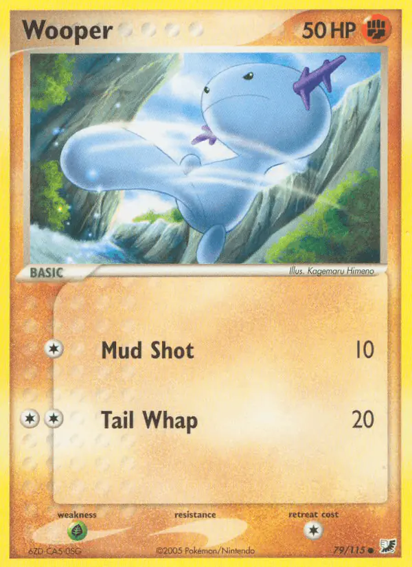 Carta Wooper 79/115 de Unseen Forces