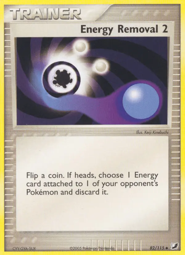 Carta Energy Removal 2 82/115 de Unseen Forces