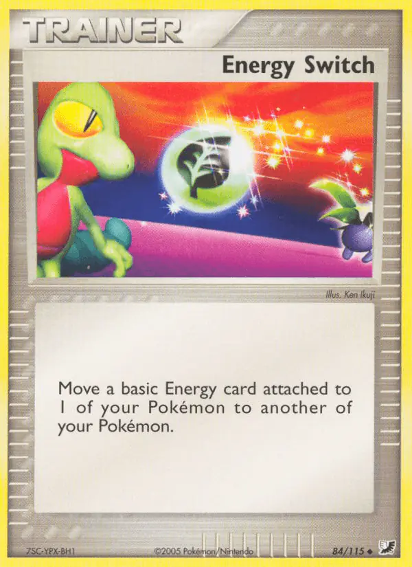 Carta Energy Switch 84/115 de Unseen Forces