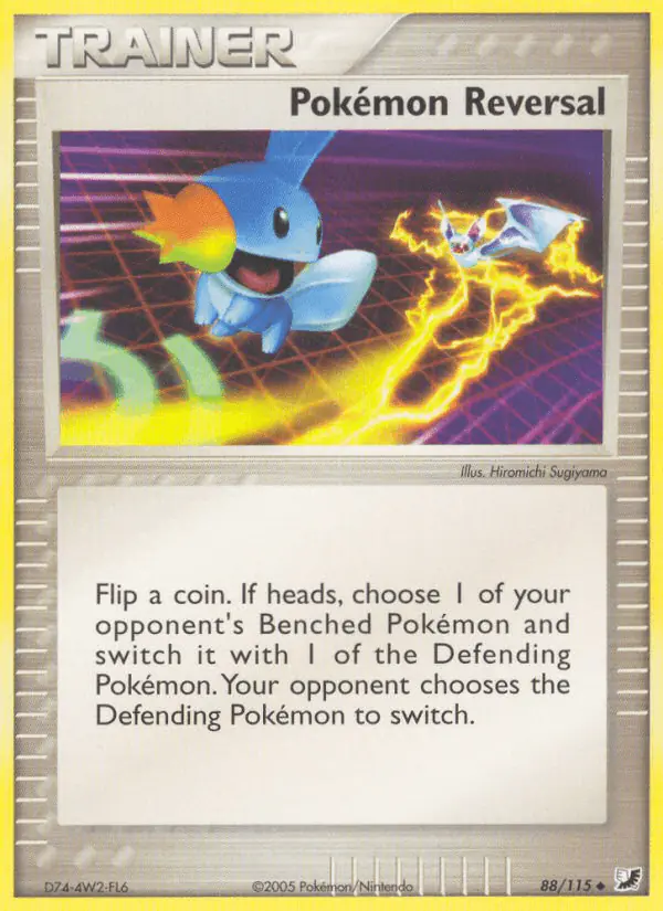 Carta Pokémon Reversal 88/115 de Unseen Forces