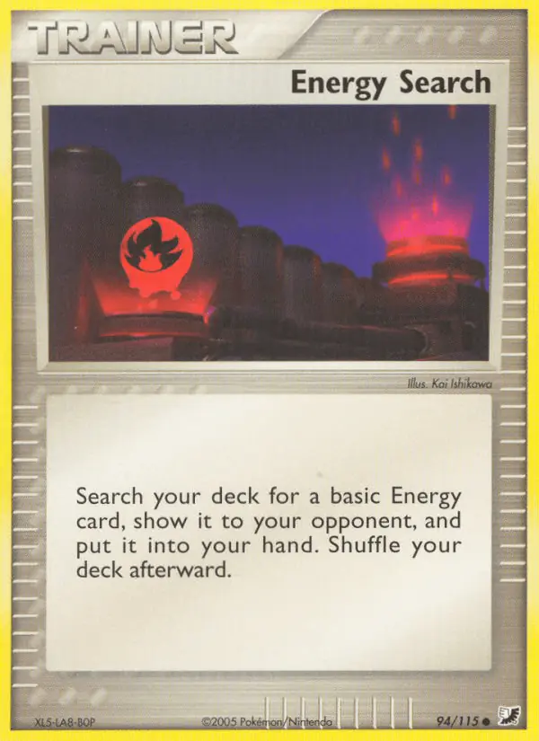 Carta Energy Search 94/115 de Unseen Forces