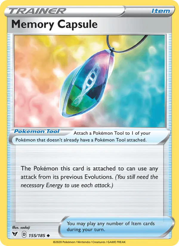 Carta Memory Capsule 155/185 de Vivid Voltage
