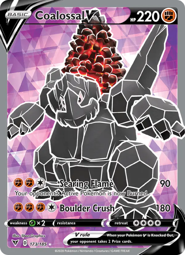 Carta Coalossal V 173/185 de Vivid Voltage