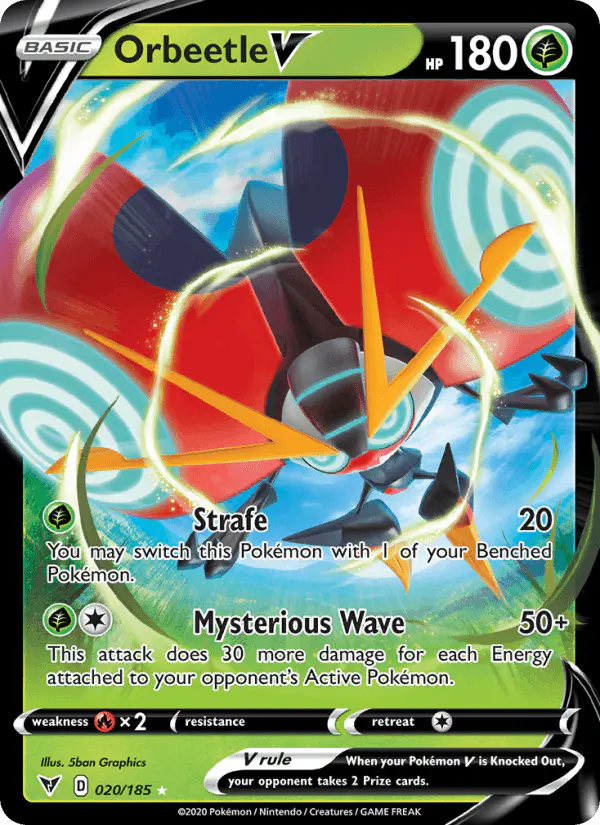 Carta Orbeetle V 020/185 de Vivid Voltage