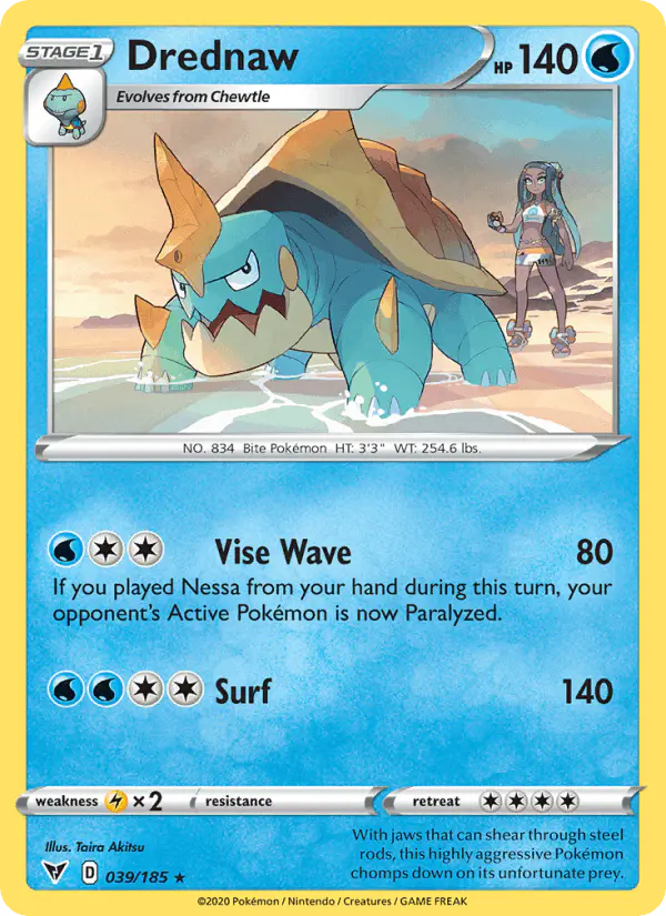 Carta Drednaw 039/185 de Vivid Voltage