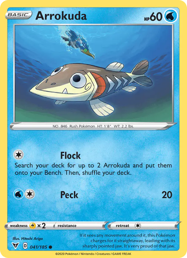 Carta Arrokuda 041/185 de Vivid Voltage