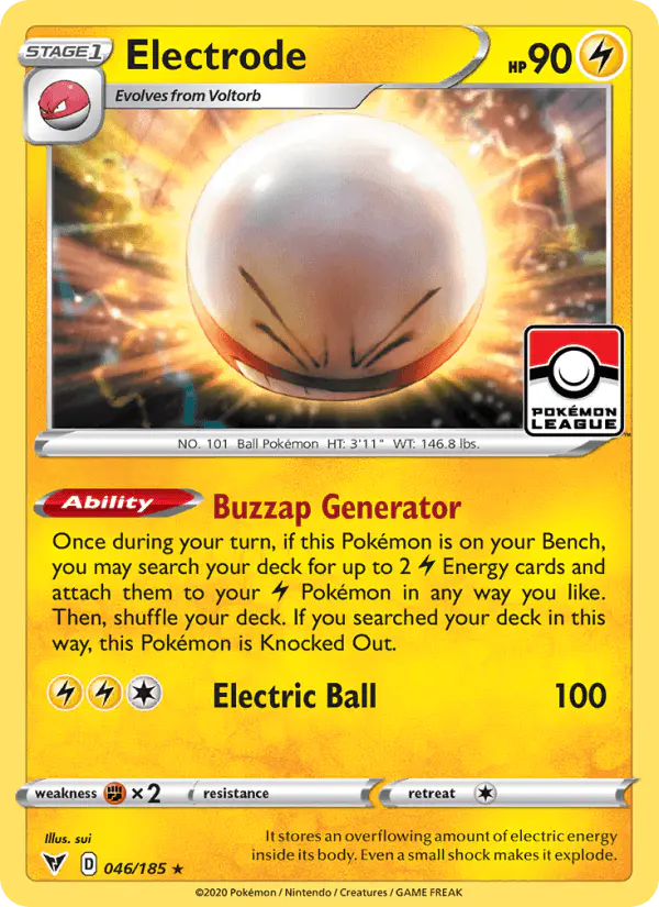 Carta Electrode 046/185 de Vivid Voltage