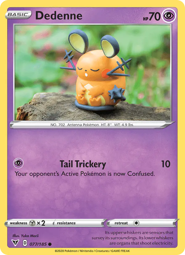 Carta Dedenne 077/185 de Vivid Voltage