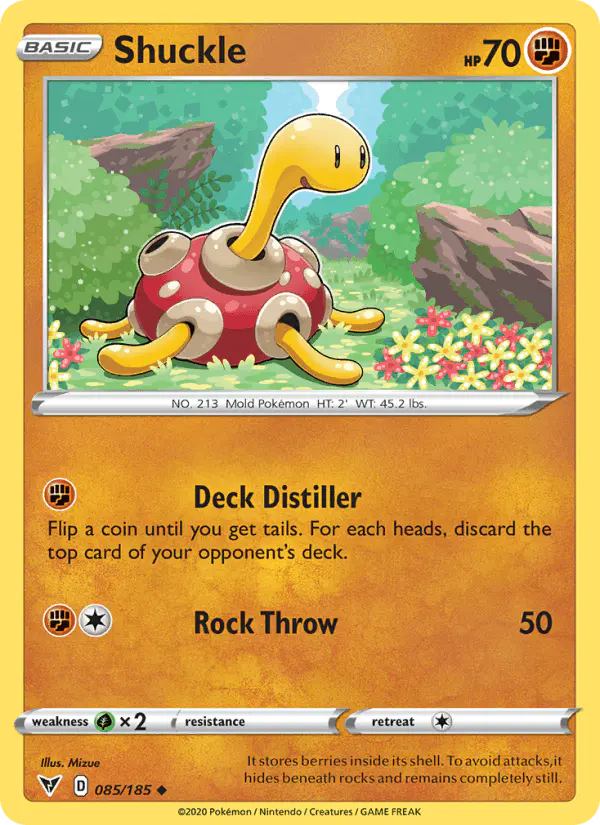 Carta Shuckle 085/185 de Vivid Voltage