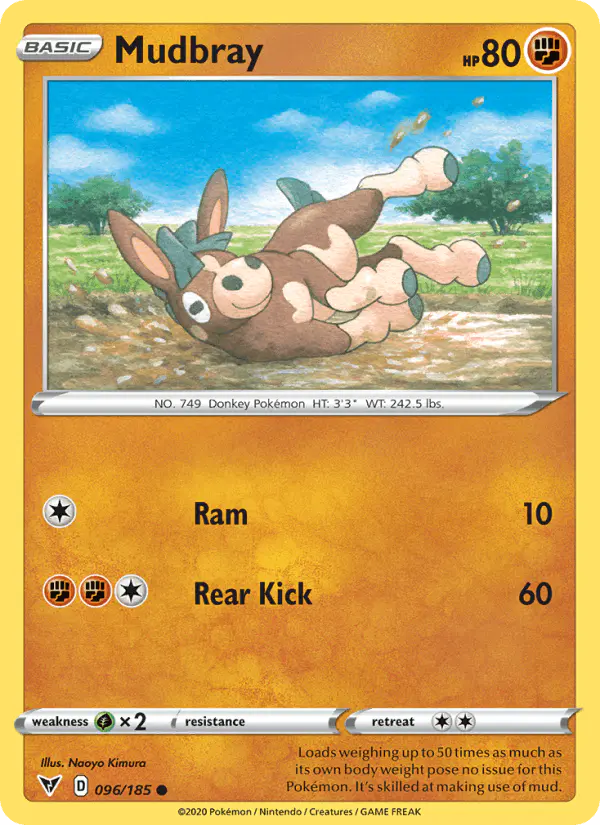 Carta Mudbray 096/185 de Vivid Voltage