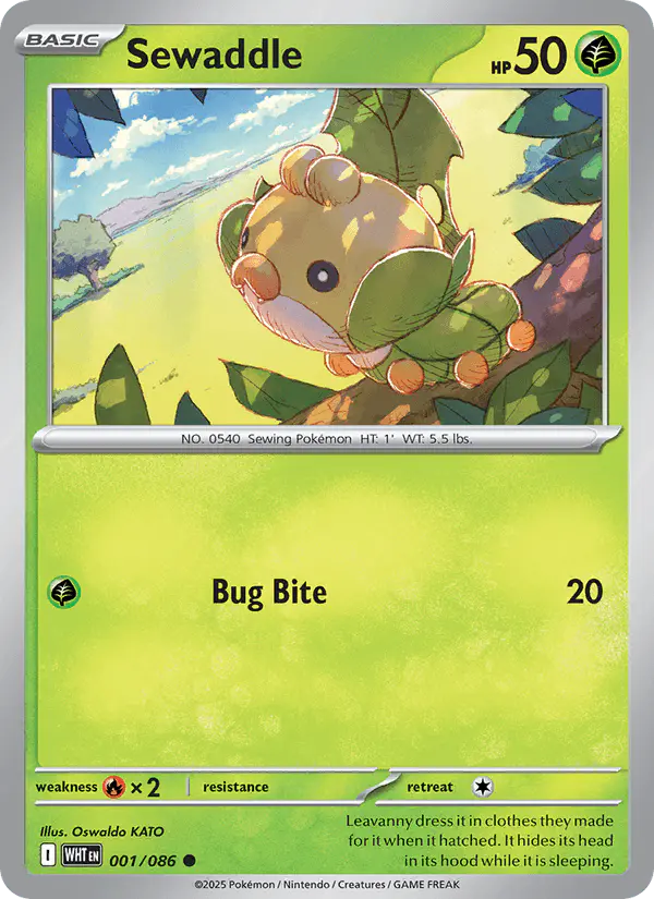 Carta Sewaddle 001/086 de White Flare