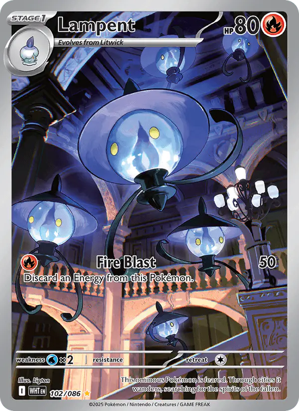 Carta Lampent 102/086 de White Flare