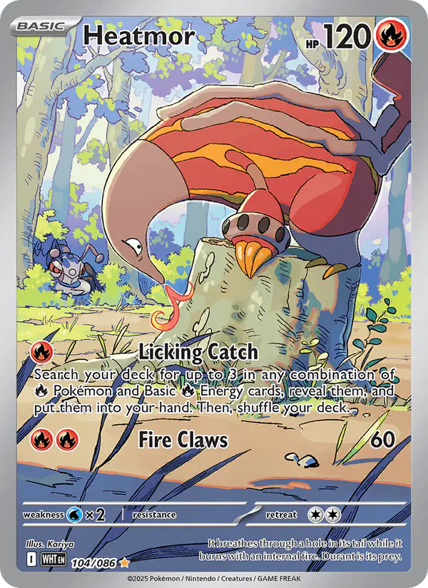 Carta Heatmor 104/086 de White Flare