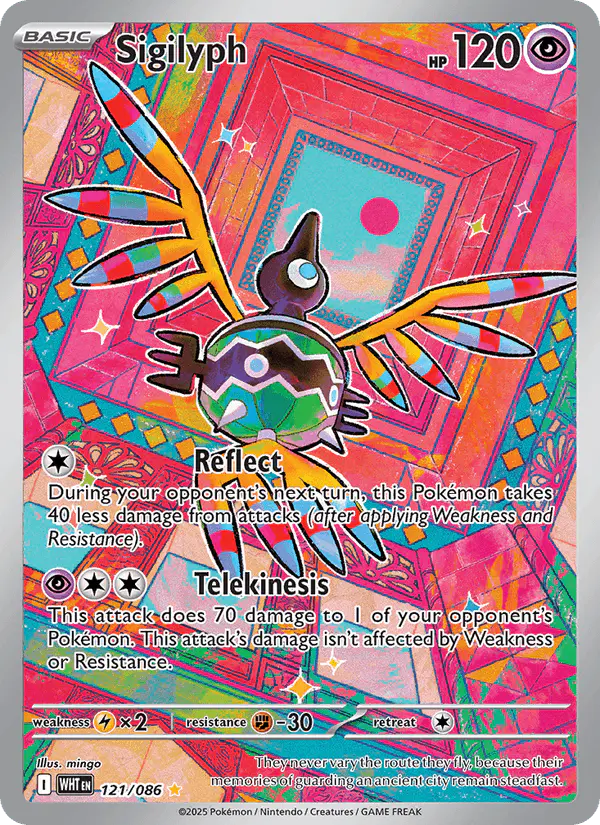 Carta Sigilyph 121/086 de White Flare