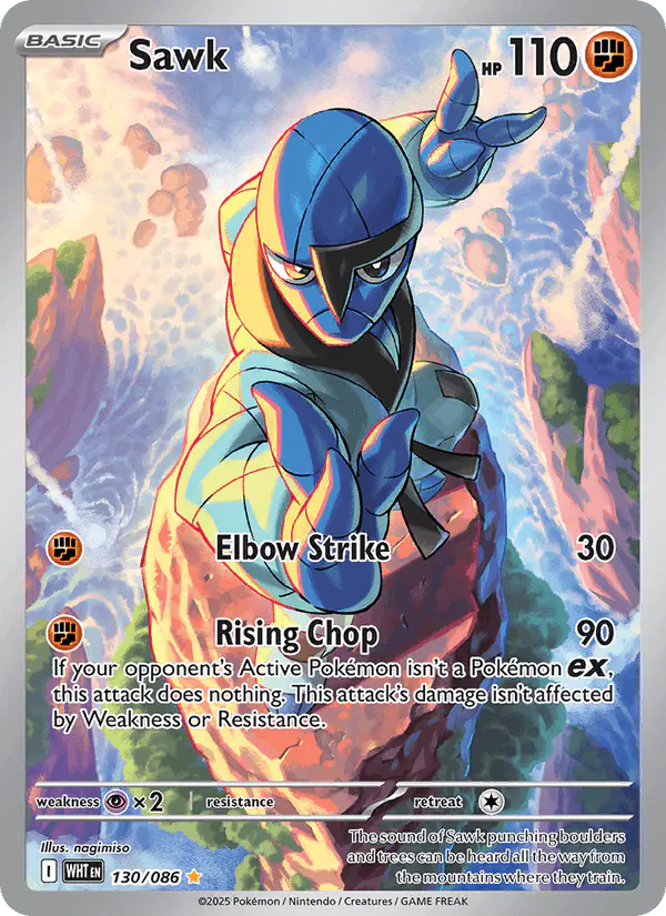 Carta Sawk 130/086 de White Flare