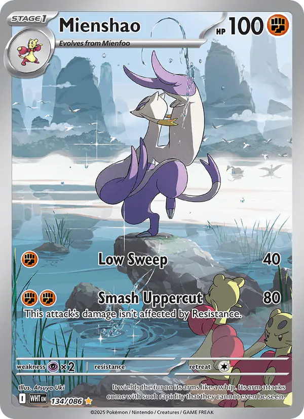 Carta Mienshao 134/086 de White Flare