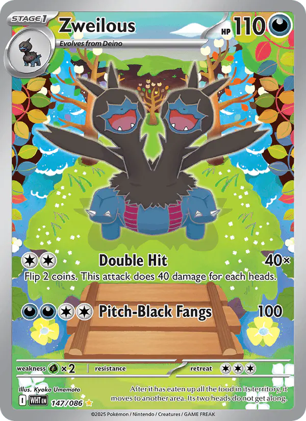 Carta Zweilous 147/086 de White Flare