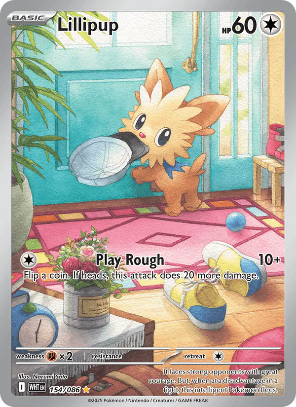Carta Lillipup 154/086 de White Flare