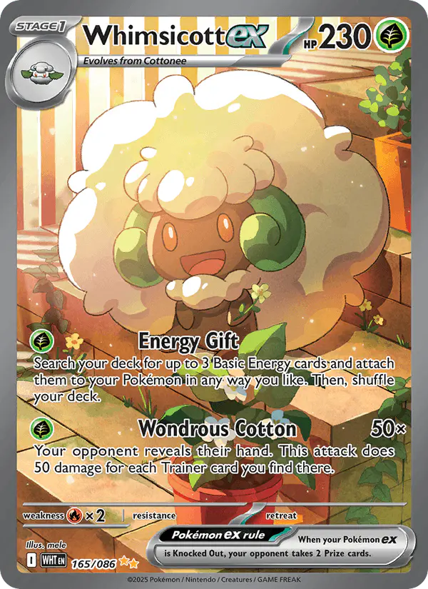 Carta Whimsicott ex 165/086 de White Flare