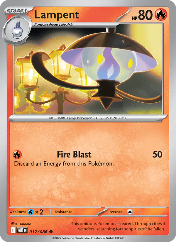 Carta Lampent 017/086 de White Flare