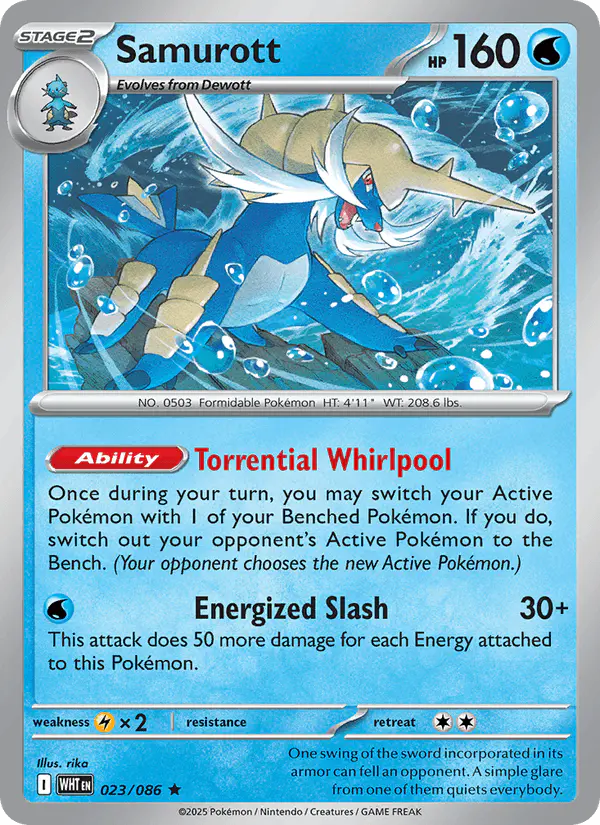 Carta Samurott 023/086 de White Flare