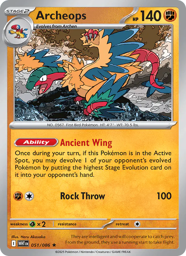 Carta Archeops 051/086 de White Flare
