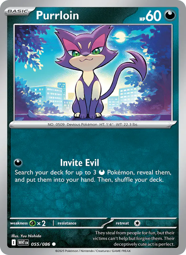 Carta Purrloin 055/086 de White Flare