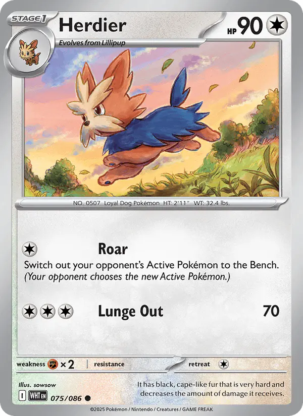Carta Herdier 075/086 de White Flare