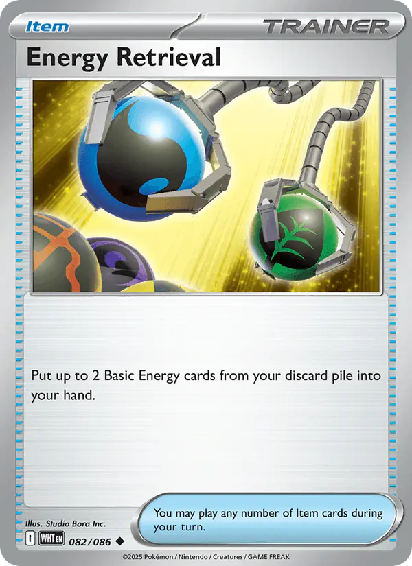 Carta Energy Retrieval 082/086 de White Flare
