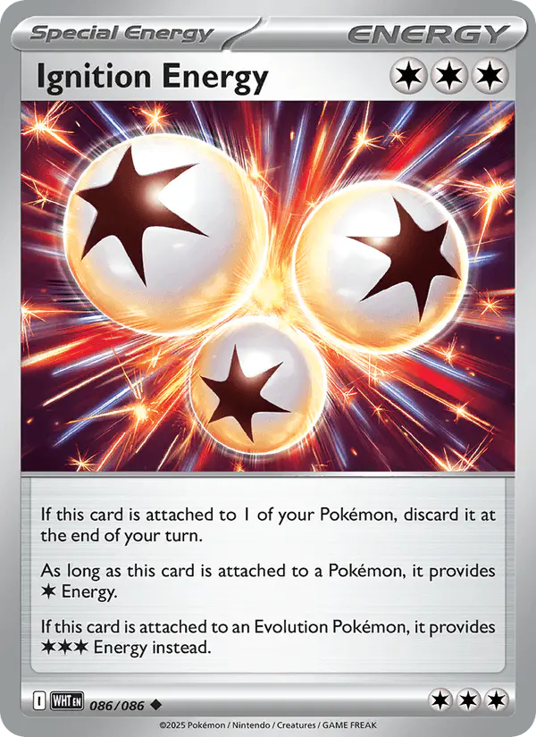 Carta Ignition Energy 086/086 de White Flare