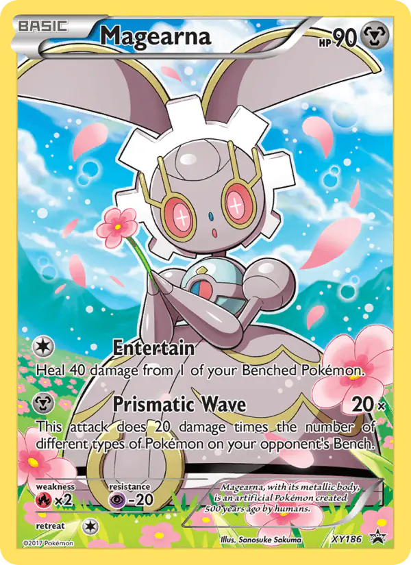 Carta Magearna XY186 de XY Black Star Promos