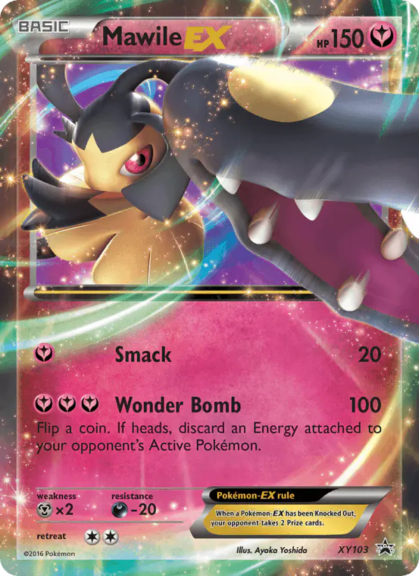 Carta Mawile EX XY103 de XY Black Star Promos