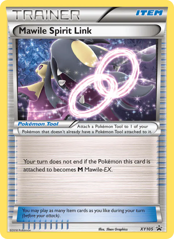 Carta Mawile Spirit Link XY105 de XY Black Star Promos