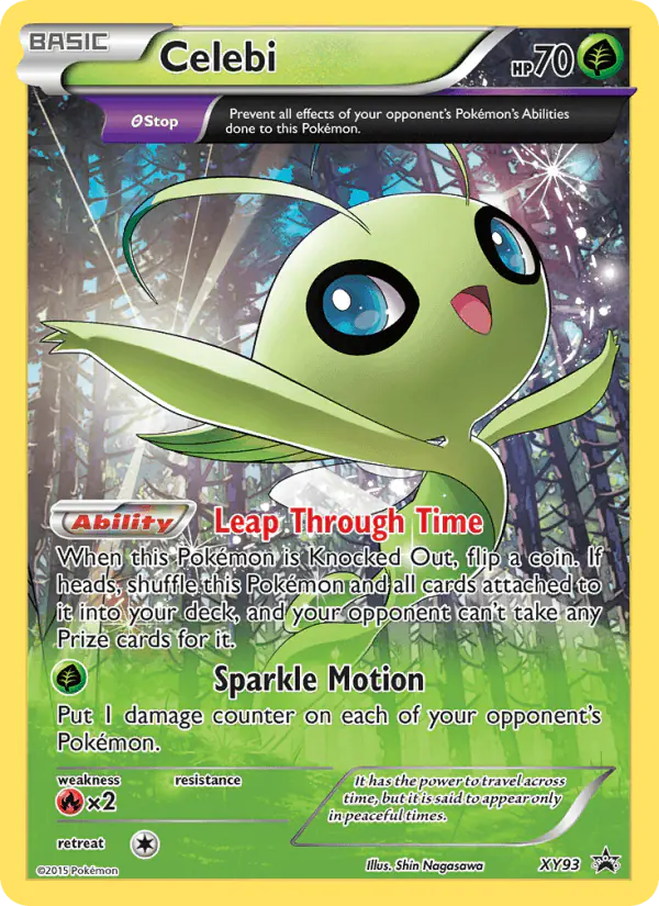 Carta Celebi XY93 de XY Black Star Promos