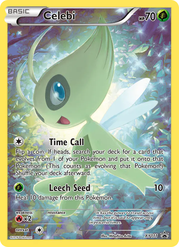 Carta Celebi XY111 de XY Black Star Promos